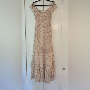 LoveShackFancy Floral Maxi Dress